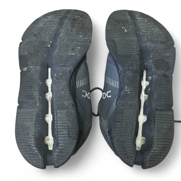 On Cloud Cloudnova Void Eclipse Women's 7.5 Black Gray Running Sneakers Shoes - Picture 7 of 10